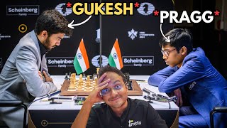 The Chennai boys clash again at the Candidates | Gukesh vs Pragg screenshot 3