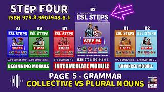 LUMON'S ESL STEP 4 - PAGE 5: Collective VS Plural Nouns Vocabulary