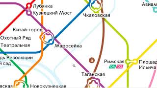 Обзор перспективной схемы московского метро. Живой огурец. screenshot 4