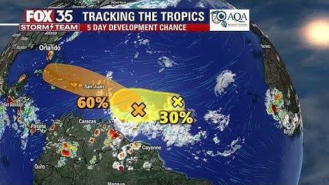 Tracking the Tropics: 2 systems developing in the Atlantic