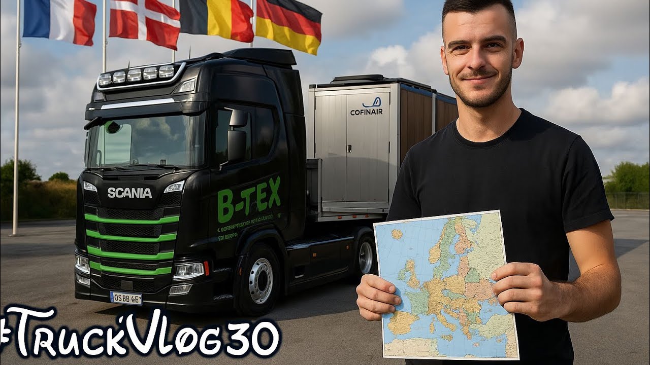 Marre d'être traités comme ça sur la route..😡 #Truckvlog30