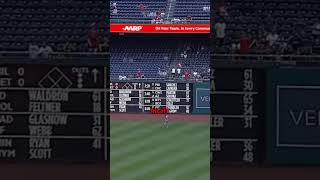 Not fair! A home run on your first MLB pitch. #mlb #baseball