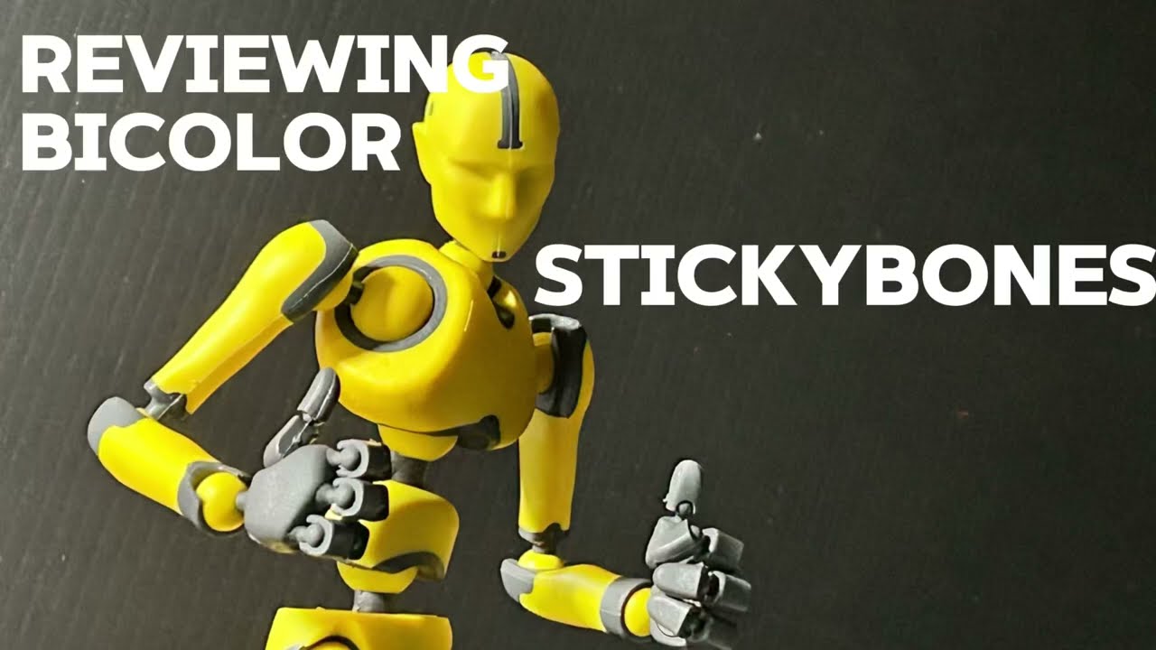 Reviewing BiColor StickyBones Armature | MiloCollects