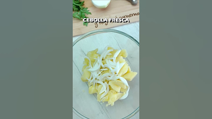 Papas "aliñás" al estilo de Cádiz