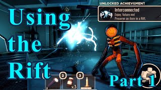 Using The Rift Part 1 Touring And Using The Lower Room - Doors Roblox