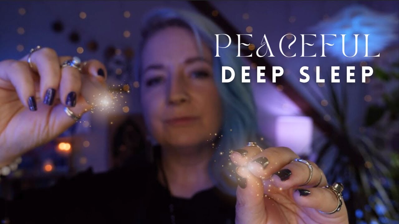 ASMR REIKI ☔ rainy session for deep sleep 💤 no talking 🕊️ clearing ...