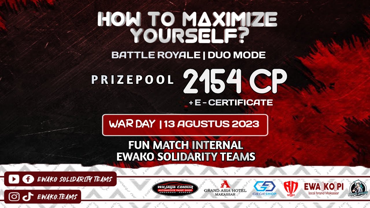 HOW TO MAXIMIZE YOURSELF? | FUN MATCH INTERNAL BATTLE ROYALE DUO MODE |