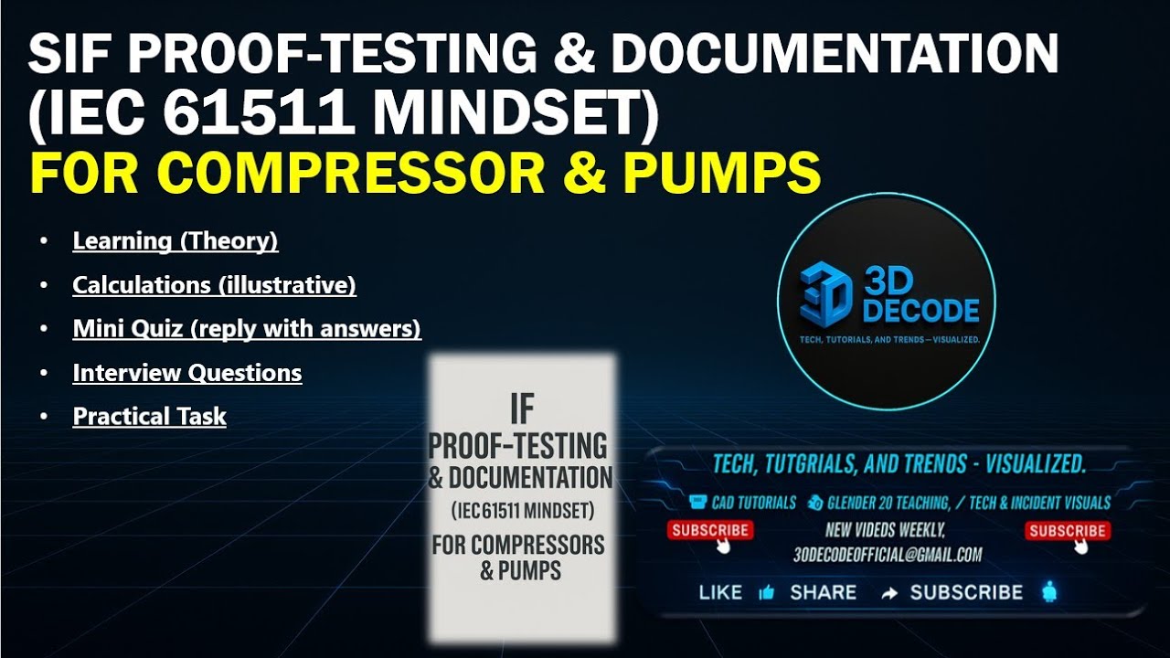 SIF Proof-Testing & Documentation | IEC 61511 for Compressors & Pumps ...