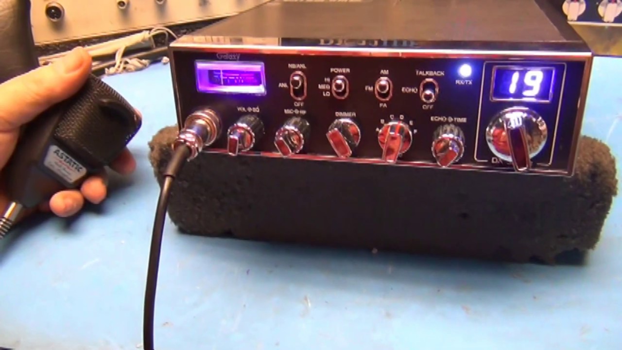 Galaxy dx 959 peak and tune