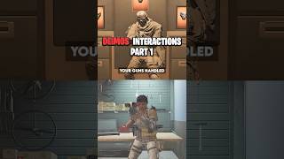 R6 Siege Interactions Part 1 - Deimos Edition #gaming #shorts #r6