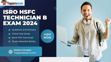 ISRO HSFC TECHNICIAN B New Syllabus 2024, eBook in PDF, Online Test Series, Best MCQs