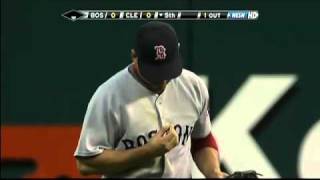 2009/04/27 Ellsbury's great catch