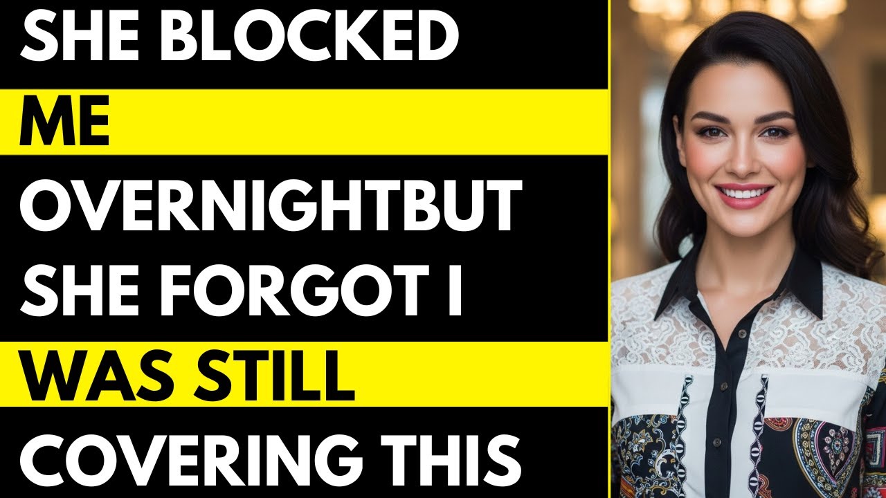 She Blocked Me Overnight—But She Forgot I Was Still Covering This - YouTube