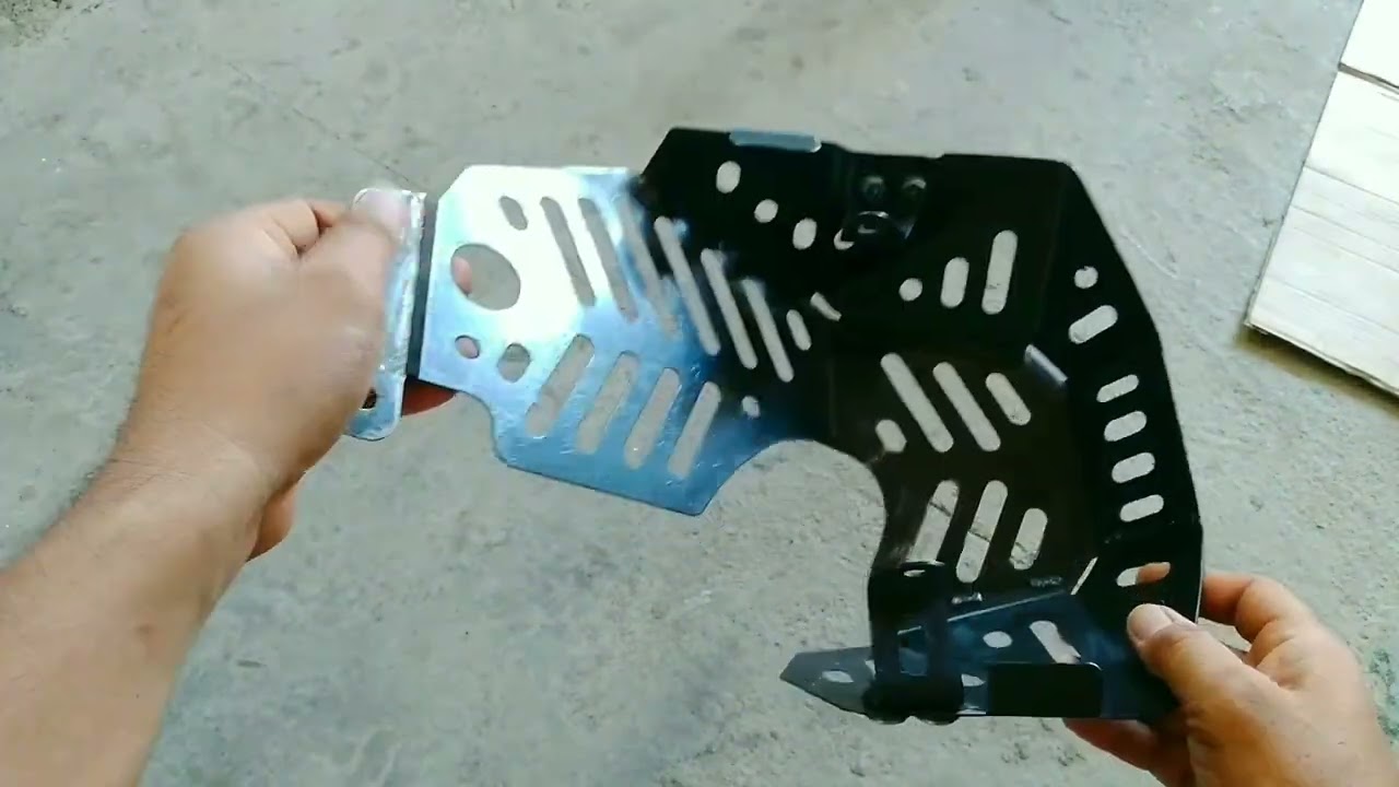 MAY KALAWANG NA XRM ENGINE GUARD..