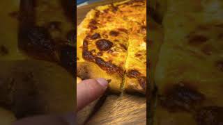 That cheese bubble though ?? pizza cheese asmr homemade viral viralshorts food asmrsounds