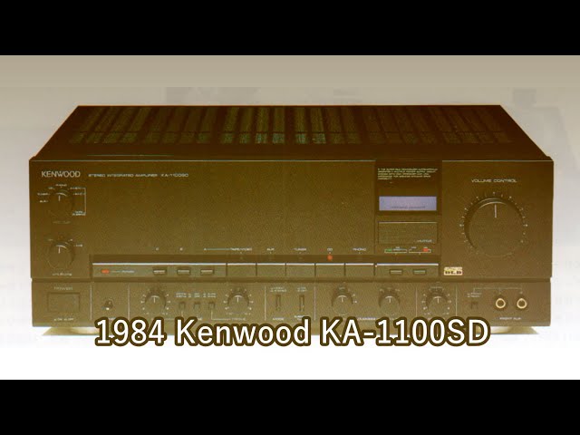 マツダマン】KENWOOD プリメインアンプ KA-1100SD 通電確 KENWOOD KA