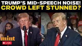 Donald Trump LIVE | Trump Makes STRANGE Noise Mid-Speech! Bizarre Rally Moment Goes Viral