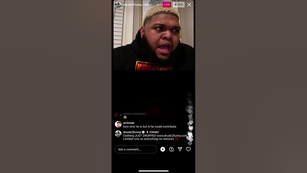 Druski on live with gherbo ๐๐ Druski on live with gherbo ๐๐