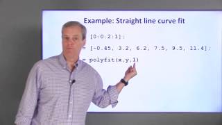 Chapter 13: Polynomial Curve Fitting in MATLAB