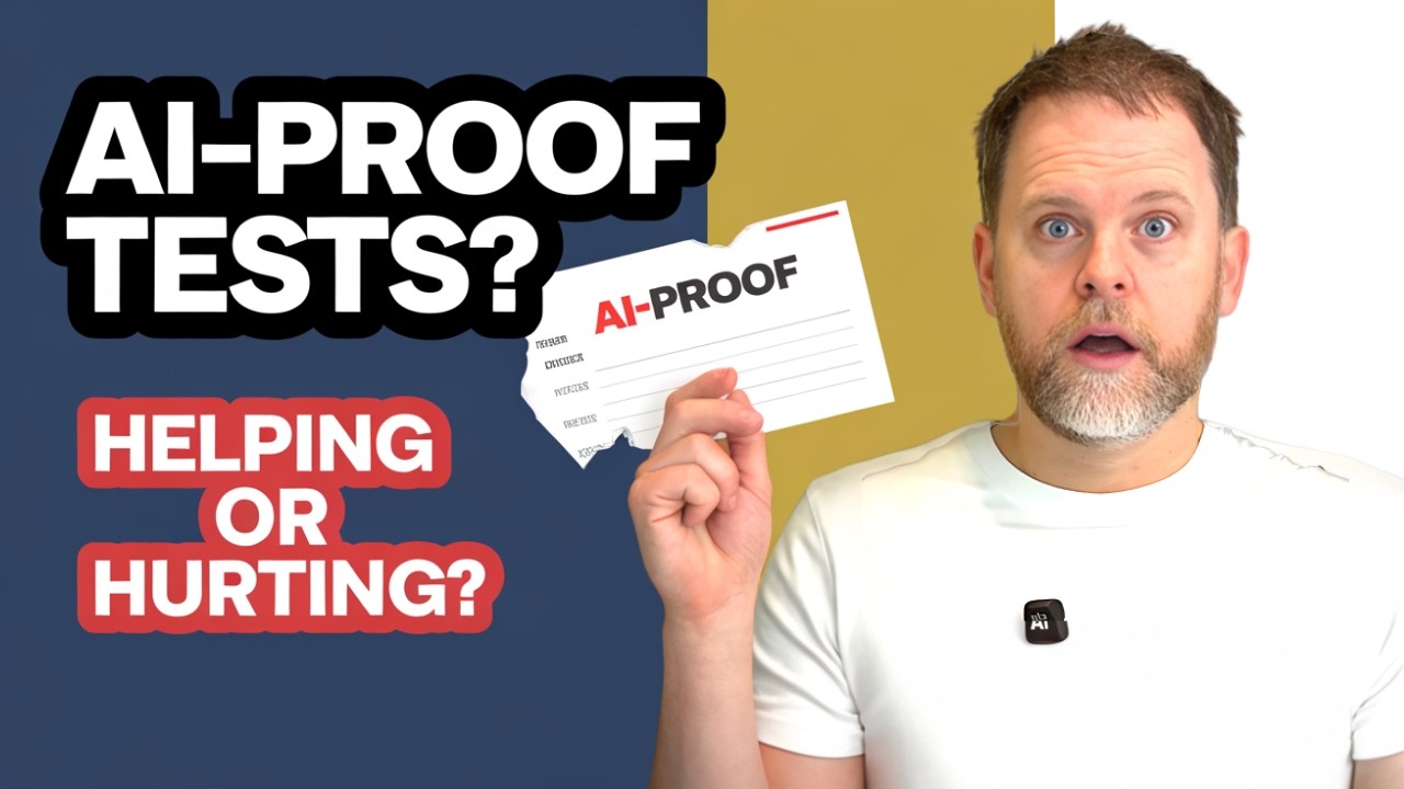 Are AI-Proof Tests Hurting Student Learning? (What Schools Get Wrong)