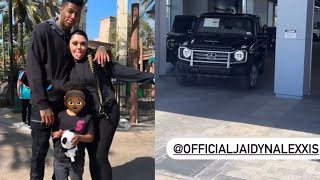 Blueface Brought Jaidyn Alexis A G Wagon