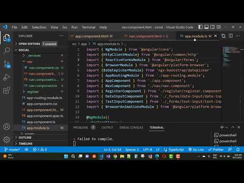 Solved:  No Directive found with exportAs 'ngForm' ngtsc 998003