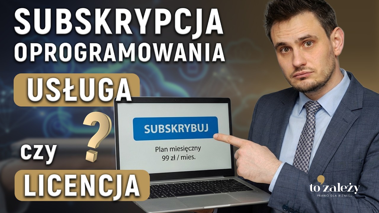 Subskrypcja oprogramowania. Jak prawidłowo kwalifikować umowę i jak ująć wydatek - CAPEX/OPEX.