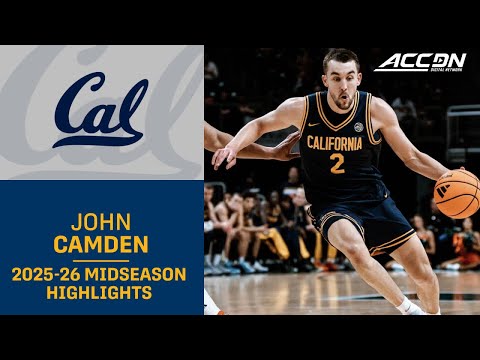 California F John Camden Midseason Highlights | 2025–26 ACC Men’s Basketball