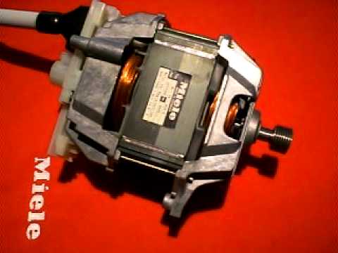 Moteur Miele MRT36-606/2 D'occasion Pour Lave-linge W835 - Très Bon état - Pièce Détachée