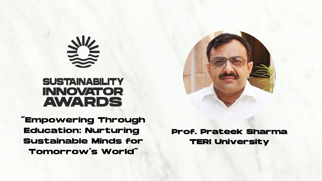 Prof Prateek Sharma on Sustainability & Education | Guardians of the Green, Shangri-La Delhi