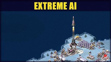 Red Alert 2 | EXTREME AI vs NUKES | (1 vs 7 Brutal Ai)