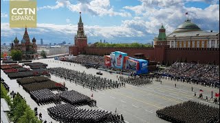 Rusia celebra el ensayo final del desfile del Día de la Victoria