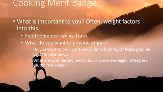 Cooking Merit Badge Part 2