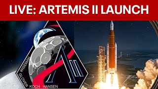 Artemis II launch day live stream