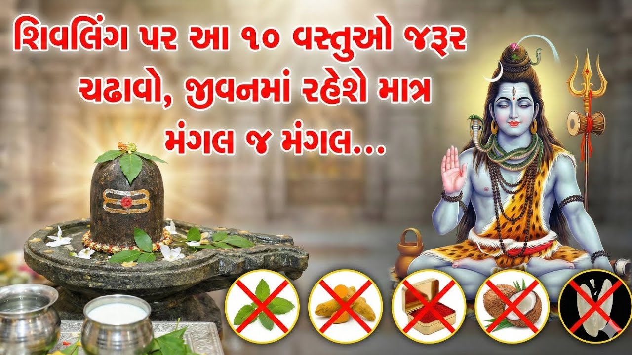 ગુજરાતી સ્ટોરી || શિવલિંગ પર આ ૧૦ વસ્તુઓ જરૂર ચઢાવો || lessonable story || Gujarati moral Stories 