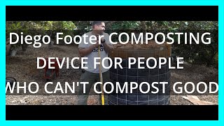 Bioreactor - Diego Footer's Composting device for people who can't compost good
