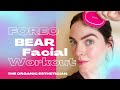 FOREO BEAR Facial Workout Microcurrent DEMO + Review