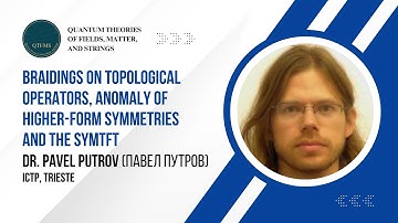 Braidings on Topological Operators, Anomaly of Higher-form Symmetries and the SymTFT — Pavel Putrov