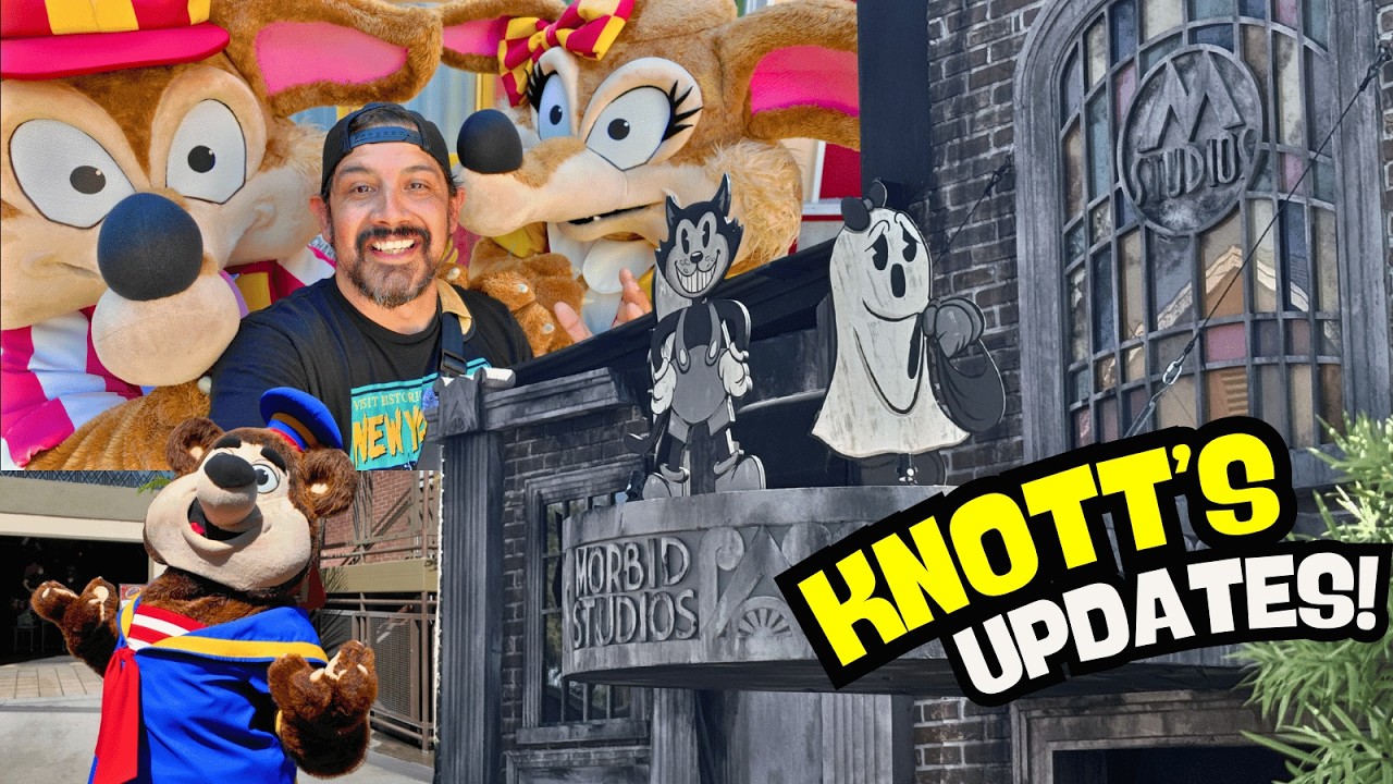 FINAL Goodbye to Knott's Iconic Characters | Scary Farm Decor Arrives at Knott's Berry Farm 2026