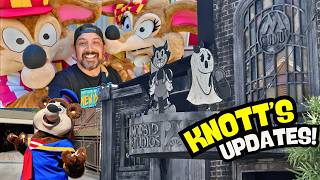 FINAL Goodbye to Knott's Iconic Characters | Scary Farm Decor Arrives at Knott's Berry Farm 2026