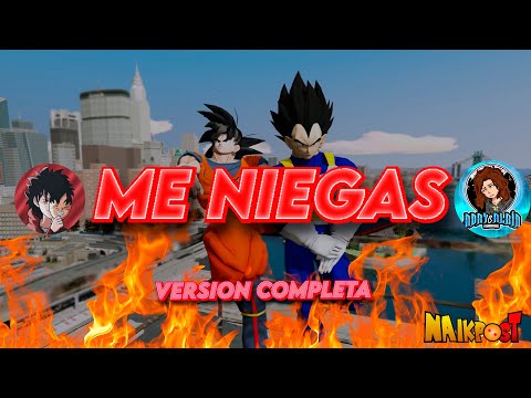 Goku y Vegeta cantando Me Niegas🤩♥️(Oficial Video)