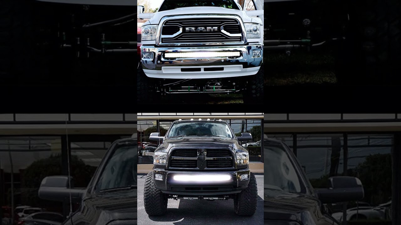 Lower Grille Mount 40" LED Light Bar Kit for 2010-18 Dodge RAM 2500/3500! 🛻 💨 