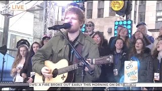 Ed Sheeran - Thinking Out Loud - Today Show