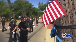 Thousands turn out for fallen Weymouth officer's wake