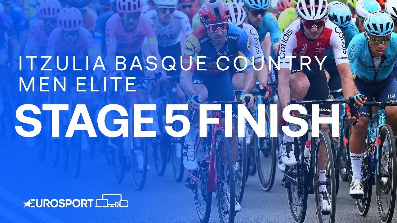 WHAT A VICTORY ⭐ | Stage 5 Finish Itzulia Basque Country 2024 | Eurosport Cycling