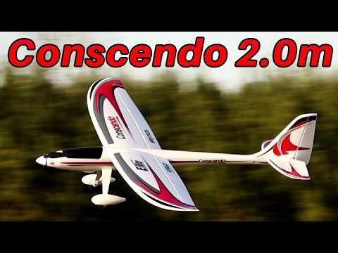 E-flite Conscendo 2.0m BNF Basic with AS3X+ and Safe Select - Model AV8R Review