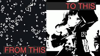 Creating An Anime Girl With Cellular Automata