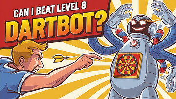 Beginner Darts Player VS Dartbot level 8. Could It Be Magic this time?