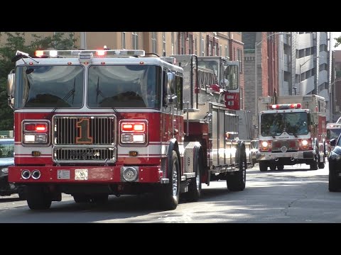 Reading Fire Department Structure Fire Response Box 102: E1 E5 E7 E9 L1 T1 R2 C8 M2 7/15/20