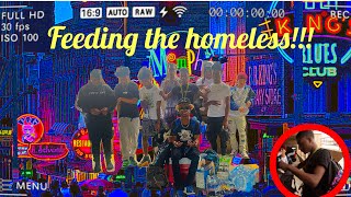 Helping Feed The Homeless In Downtown Memphis!(With Beo and friends)